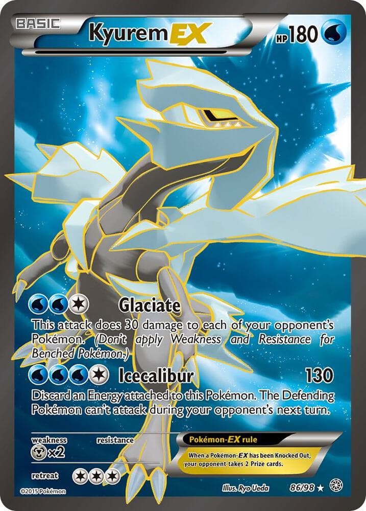 Kyurem EX 86 Full Art