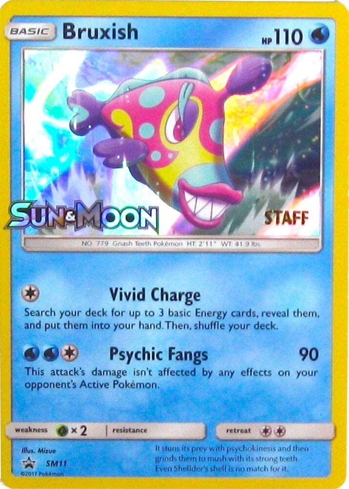 Bruxish SM11 Prerelease Staff