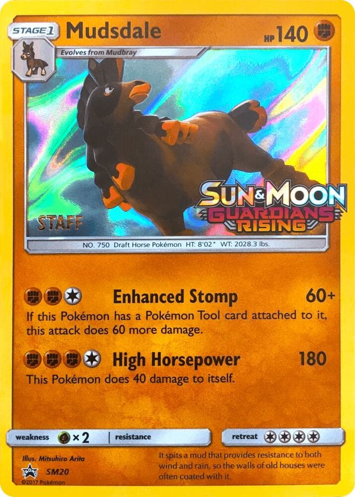 Mudsdale SM20 Prerelease Staff