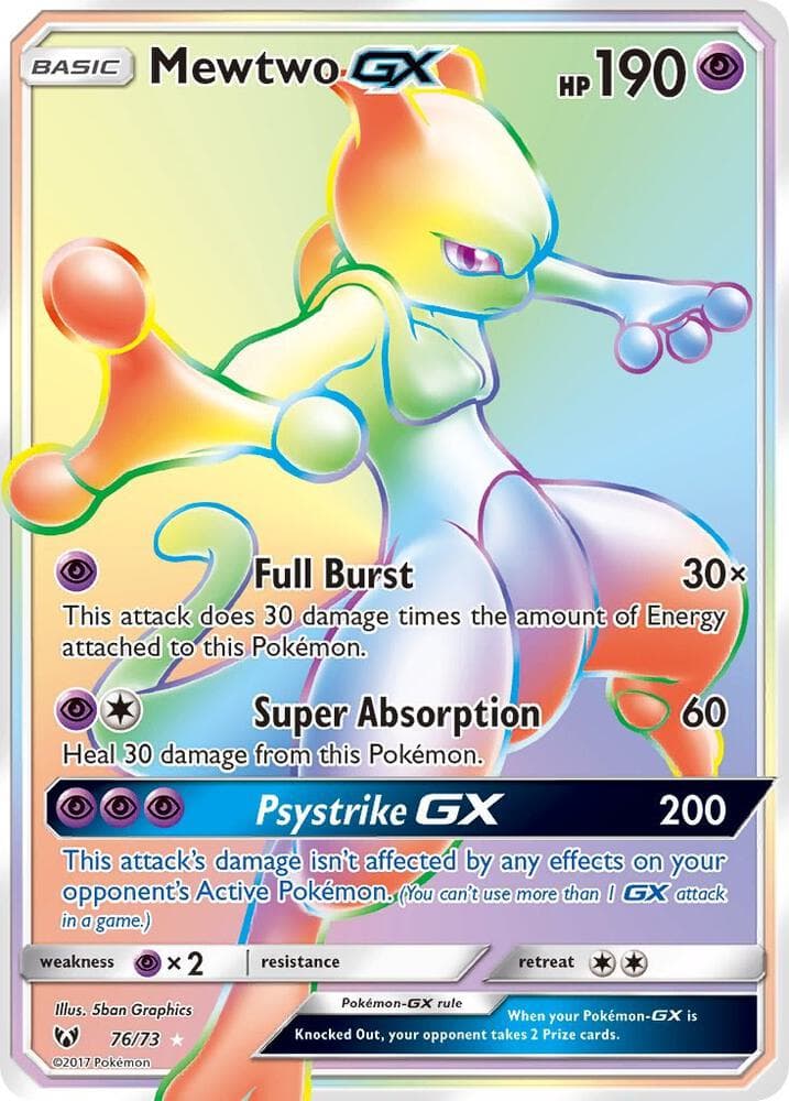 Mewtwo GX Secret