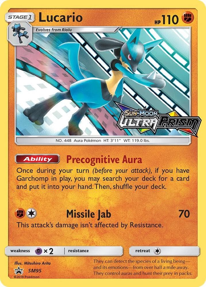 Lucario SM95 Prerelease