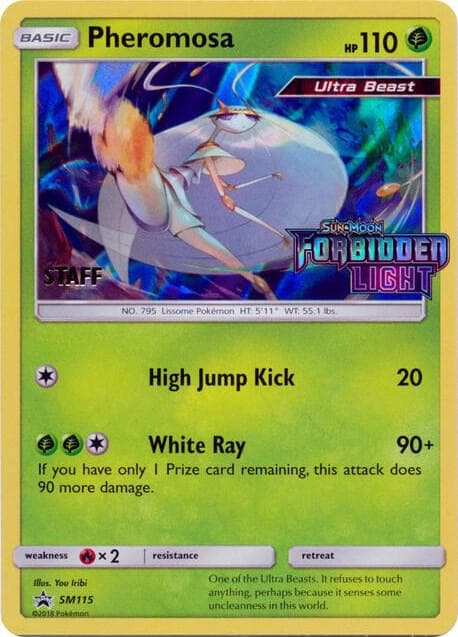 Pheromosa SM115 Prerelease Staff