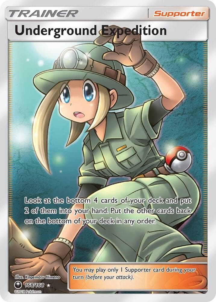 Underground Expedition Full Art