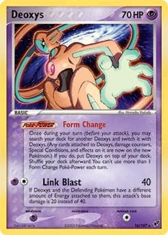 Deoxys 16 107 EX Deoxys