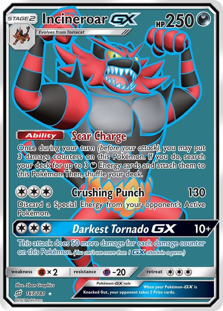 Incineroar GX Full Art