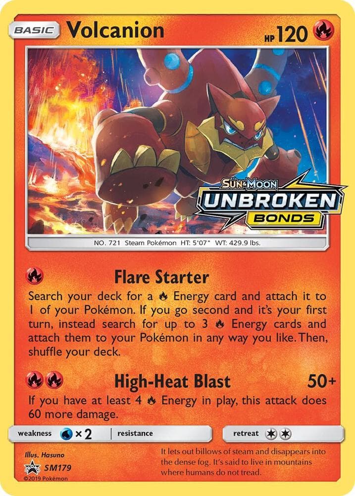 Volcanion SM179 Prerelease