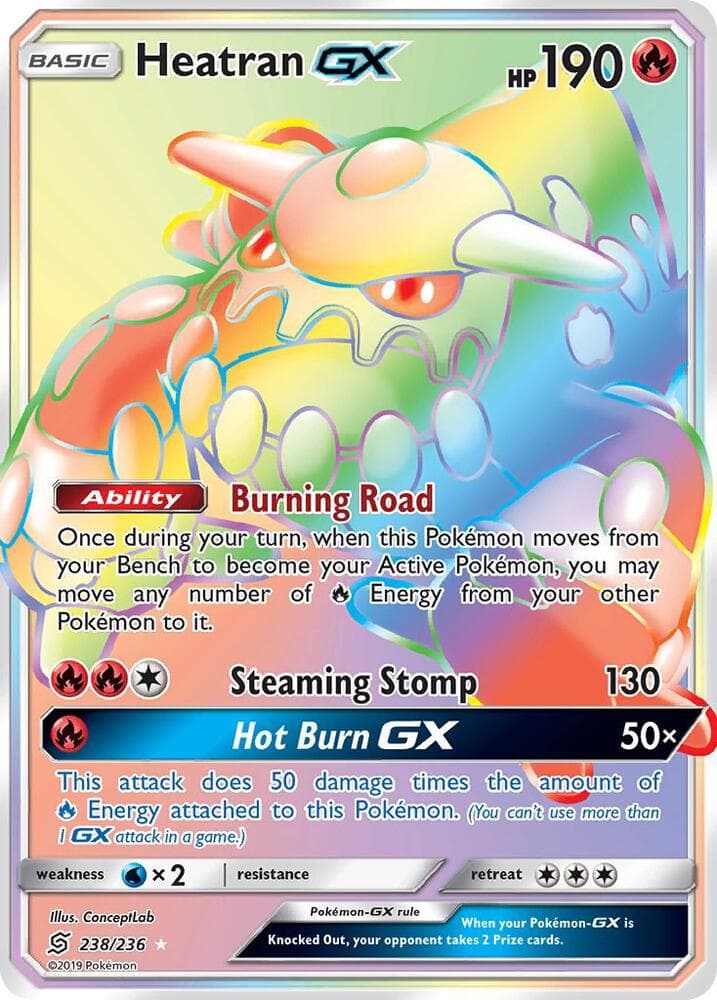 Heatran GX Secret