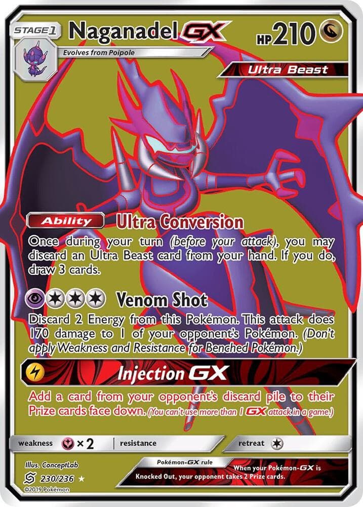 Naganadel GX Full Art