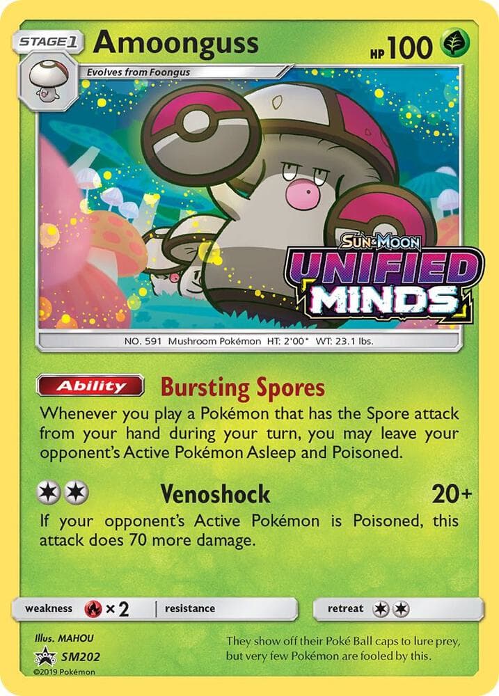 Amoonguss SM202 Prerelease