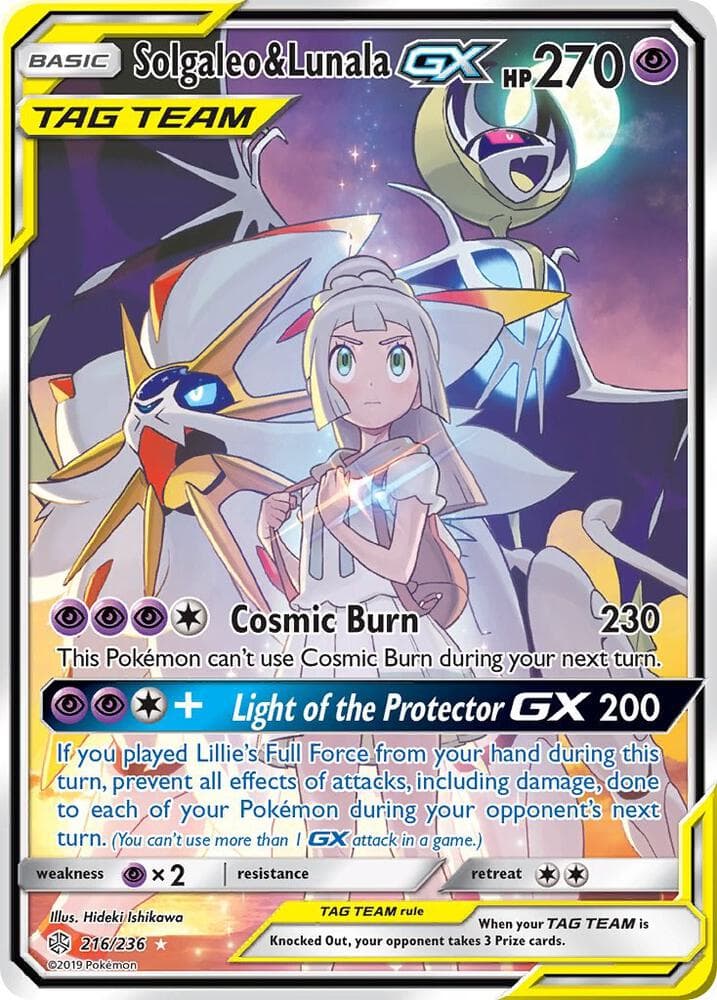 Solgaleo & Lunala GX Full Art