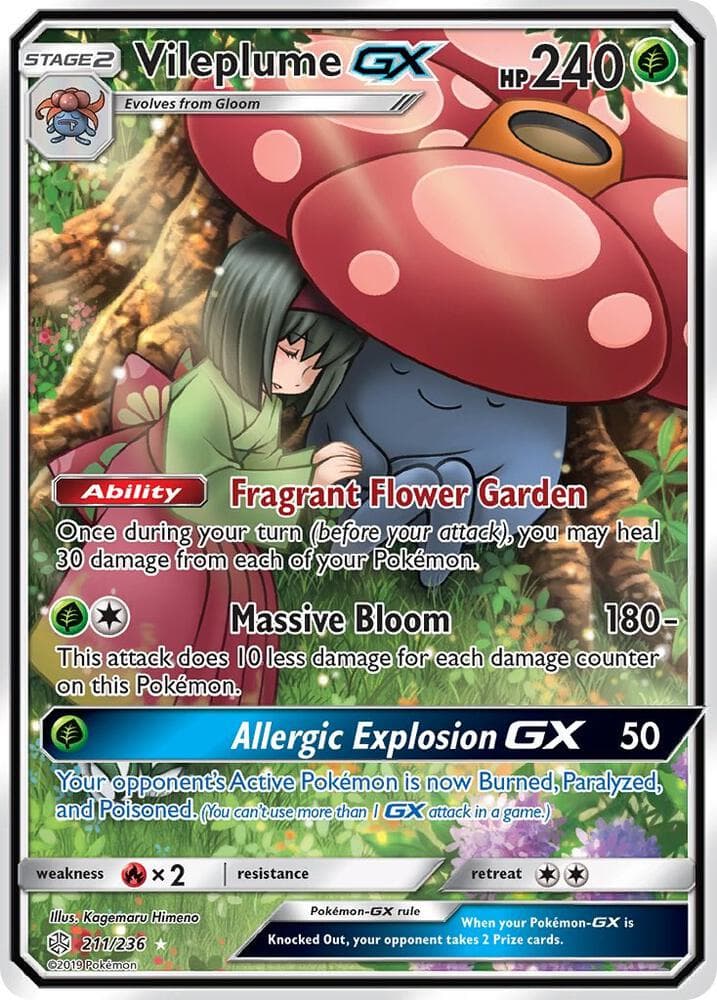Vileplume GX Full Art