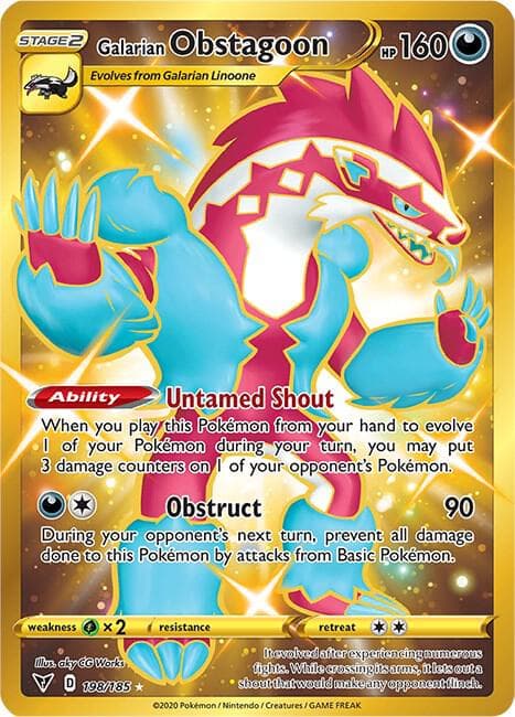 Galarian Obstagoon Secret