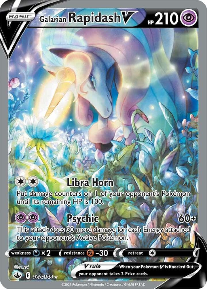 Galarian Rapidash V Alternate Full Art