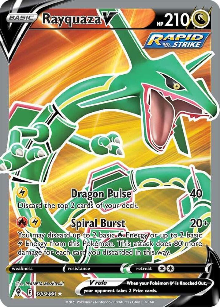 Rayquaza V Full Art