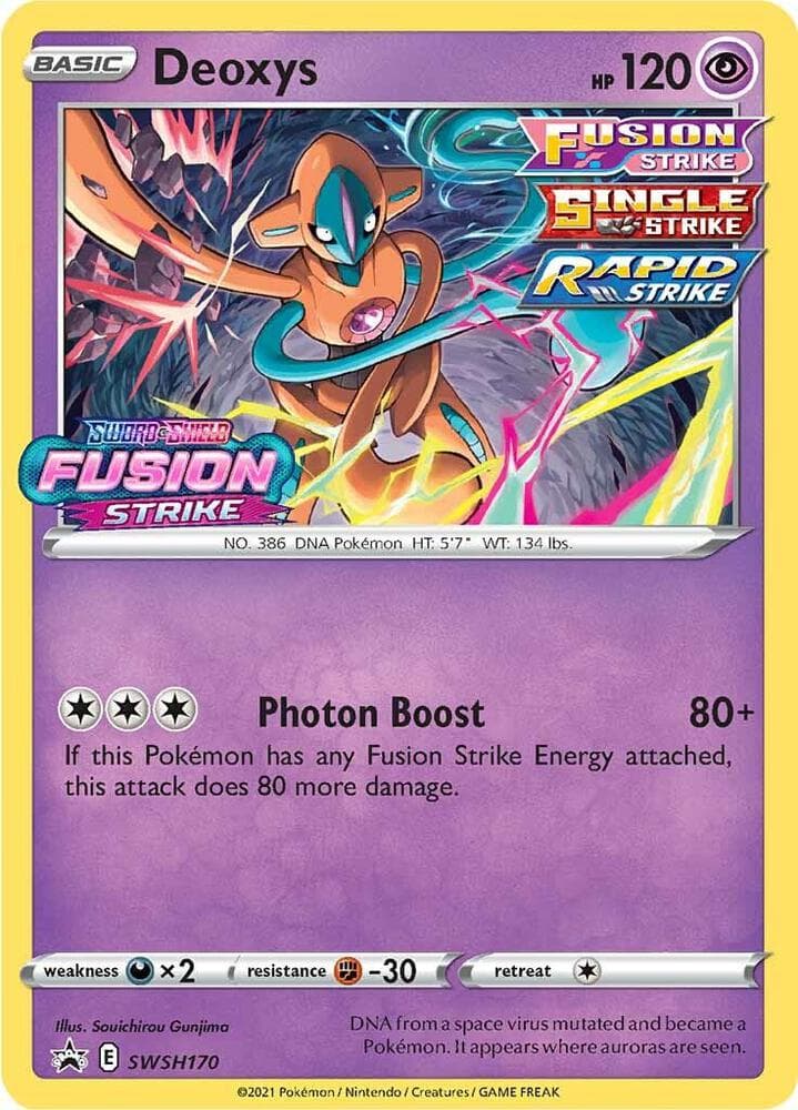 Deoxys SWSH170 Prerelease