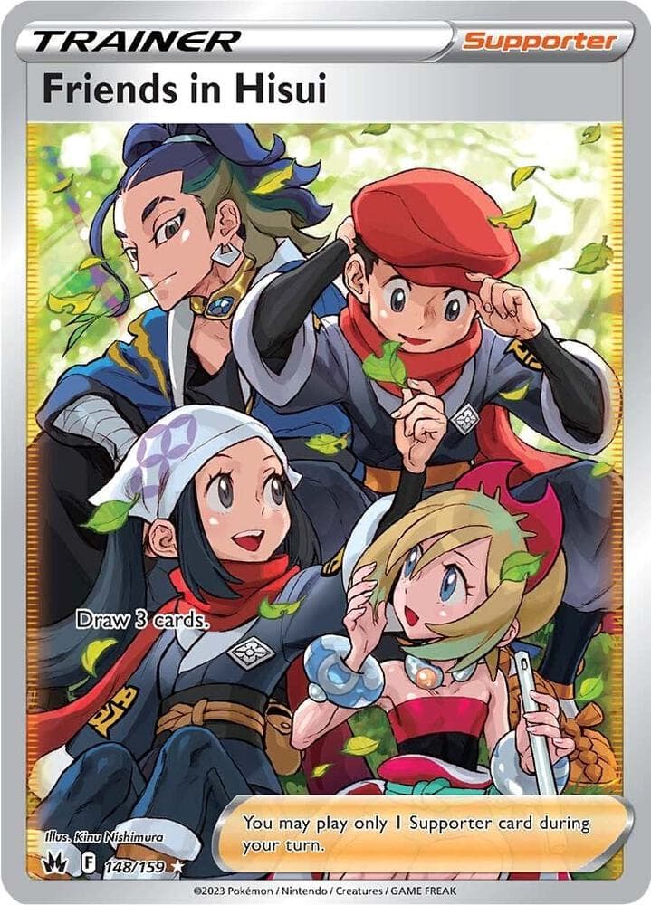Friends in Hisui Full Art
