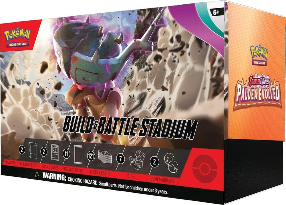 Paldea Evolved Build and Battle Stadium