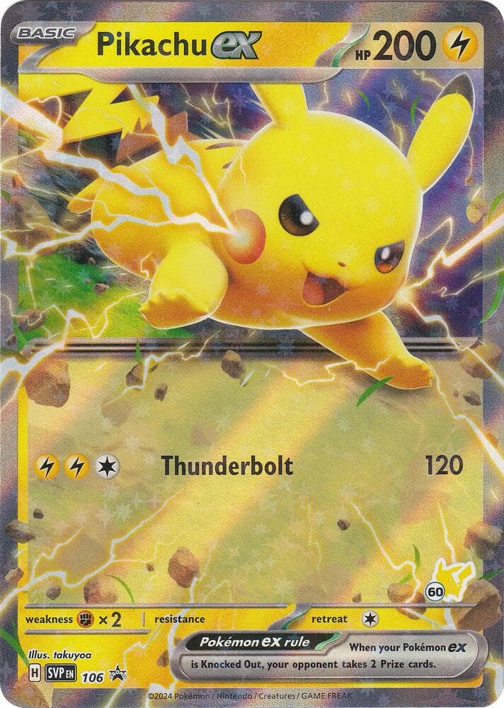 Pikachu ex Pikachu 60
