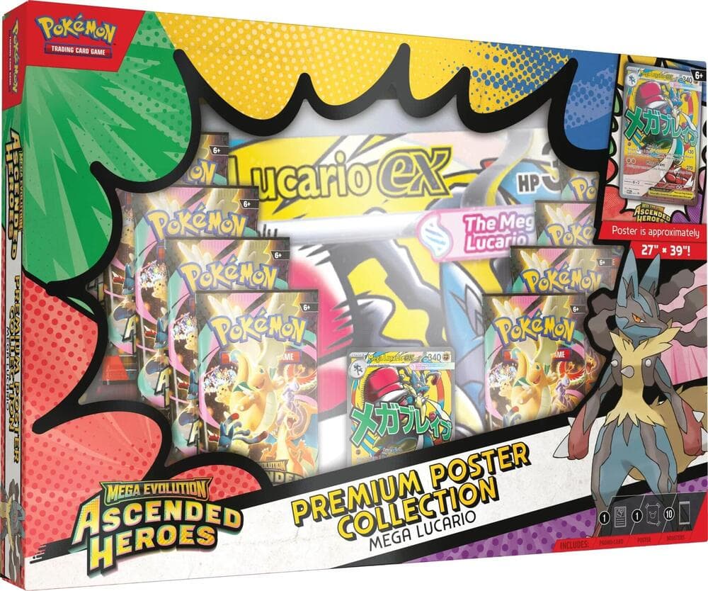 Premium Poster Collection Mega Lucario