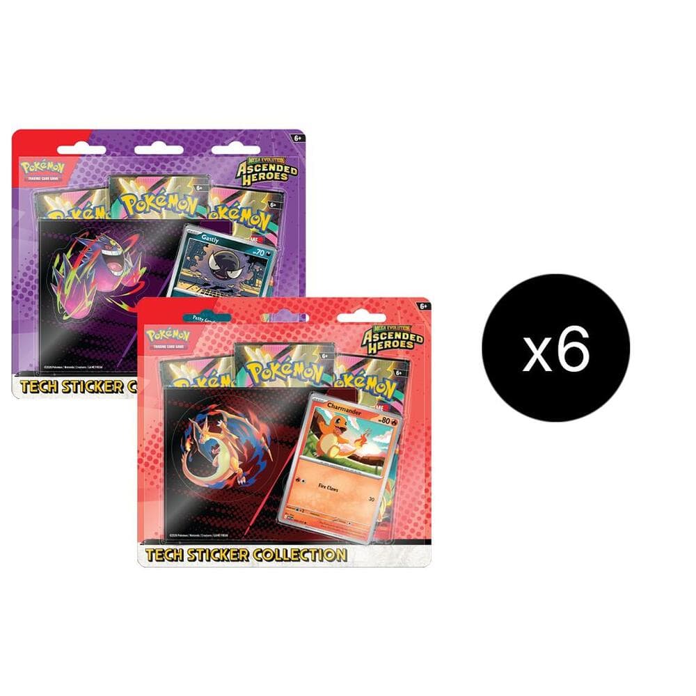 Mega Evolution Ascended Heroes Tech Sticker Collection Case