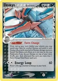 Deoxys Delta Species Attack Forme