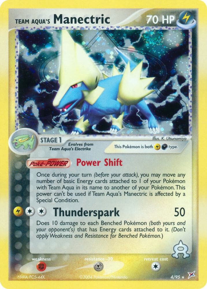 Team Aquas Manectric