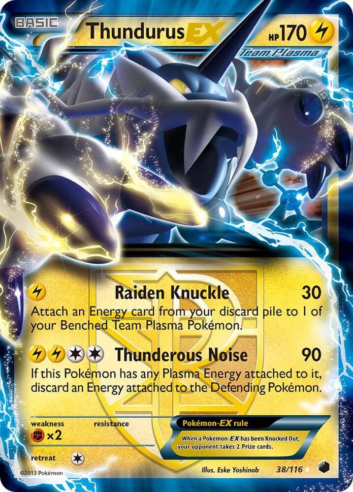 Thundurus EX Team Plasma
