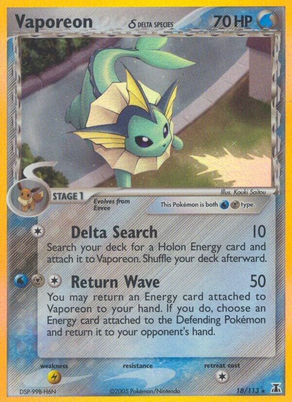 Vaporeon Delta Species