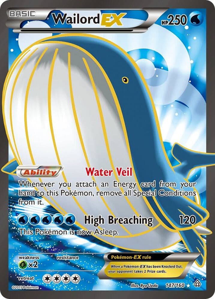 Wailord EX 147 Full Art