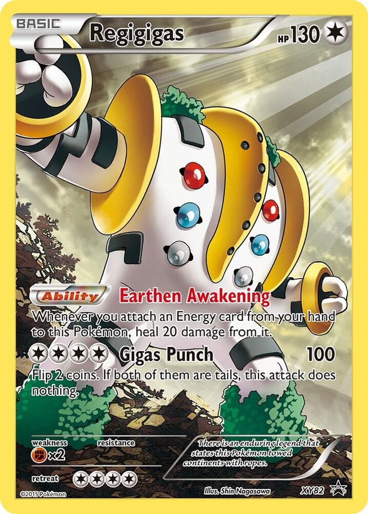 Regigigas Full Art Promo