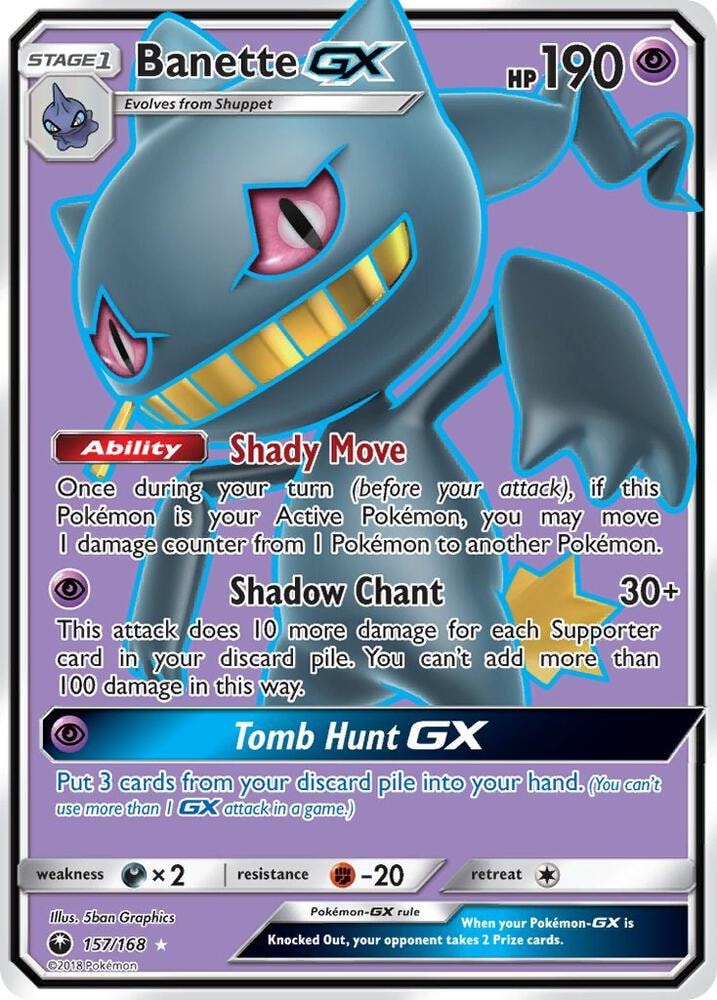Banette GX Full Art