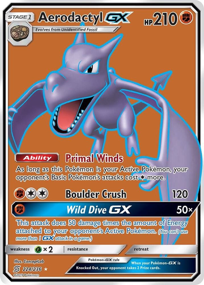 Aerodactyl GX Full Art