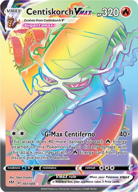 Centiskorch VMAX Secret