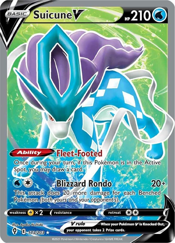 Suicune V Full Art