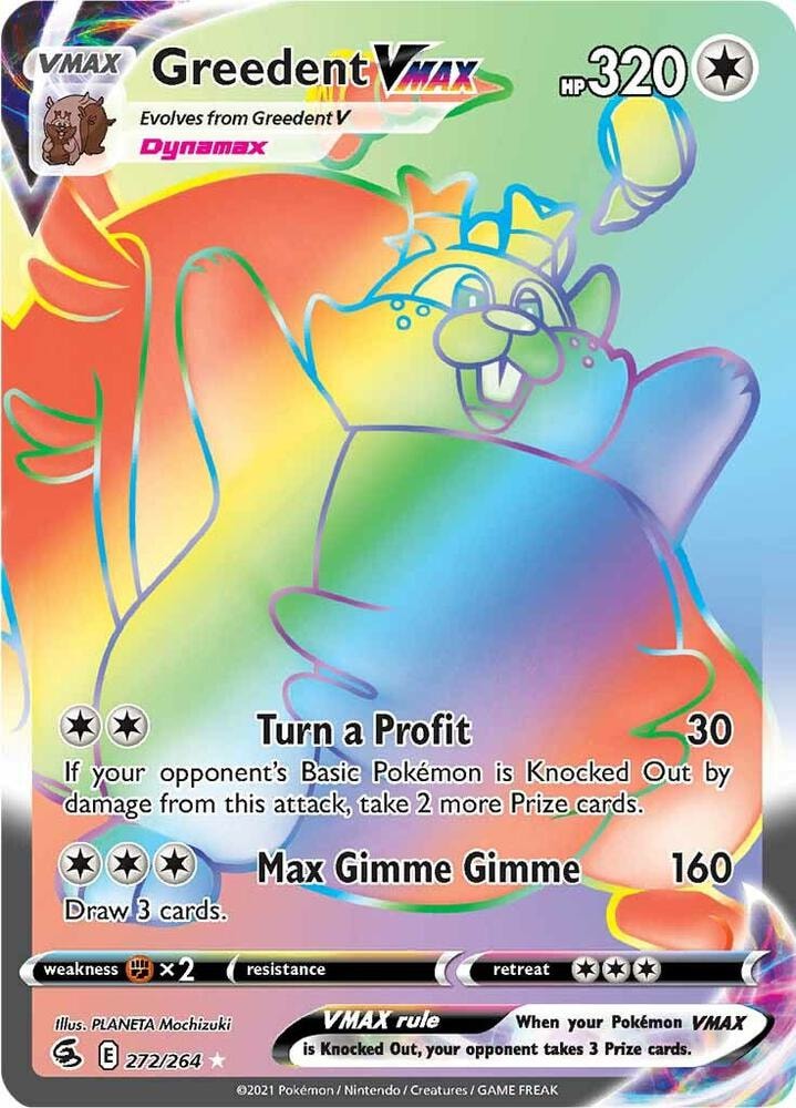 Greedent VMAX Secret