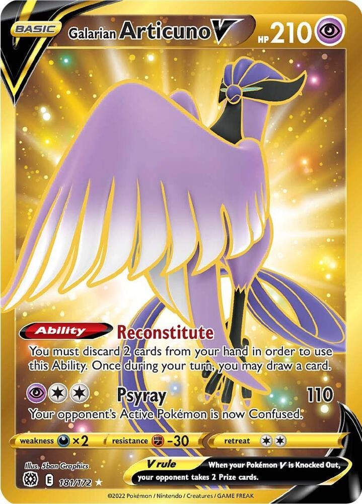 Galarian Articuno V Secret