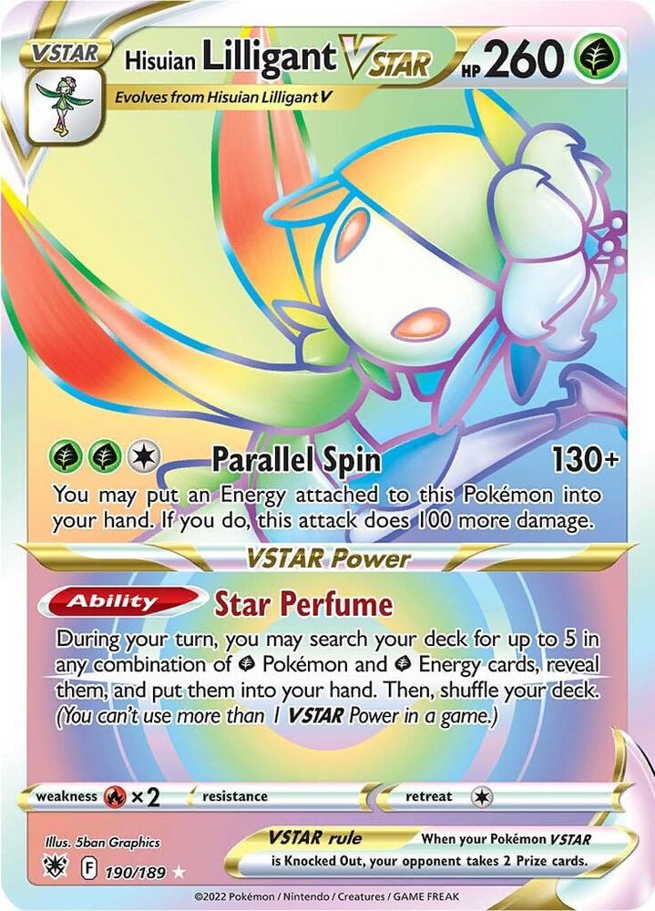 Hisuian Lilligant VSTAR Secret