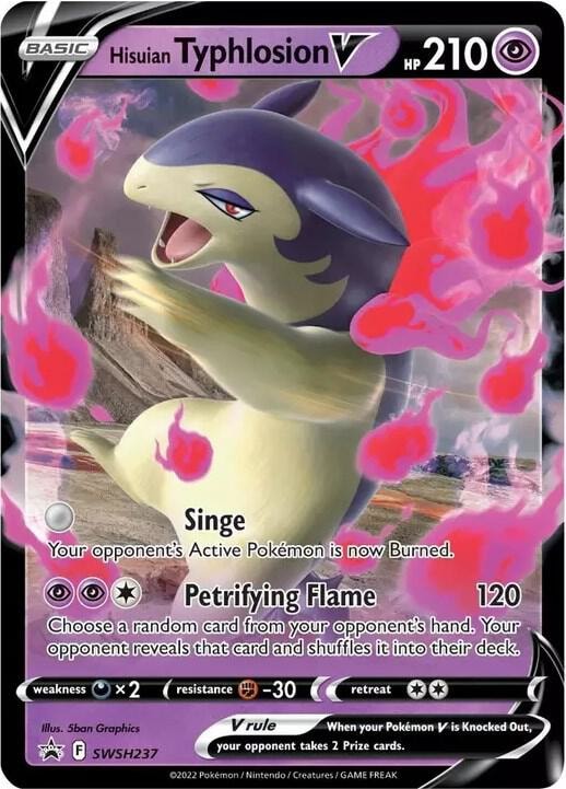 Hisuian Typhlosion V SWSH237