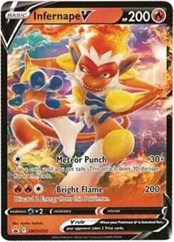 Infernape V SWSH252