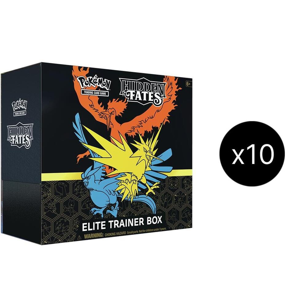 Hidden Fates Elite Trainer Box Case