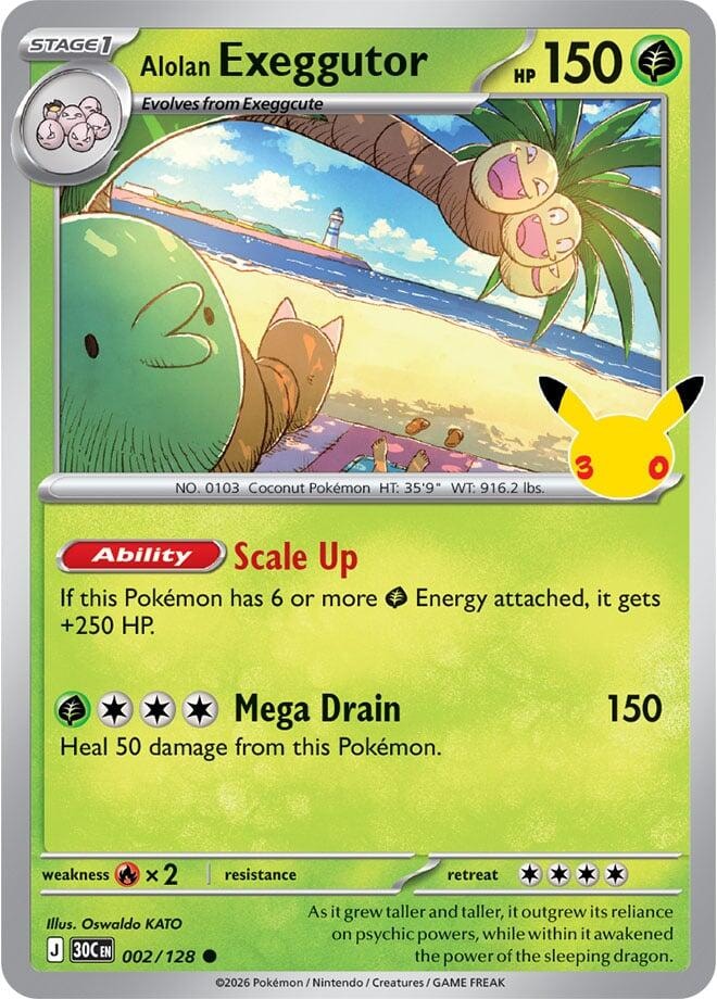 Alolan Exeggutor 002 128