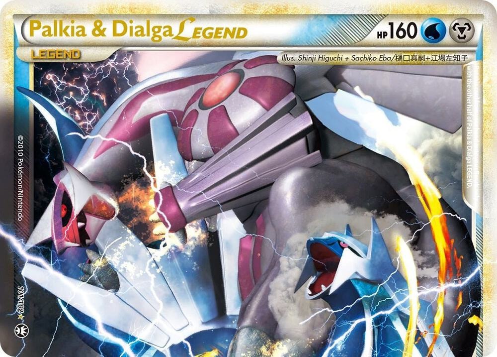 Palkia & Dialga Legend Top