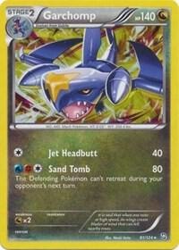 Garchomp 91 124 Cracked Ice Holo