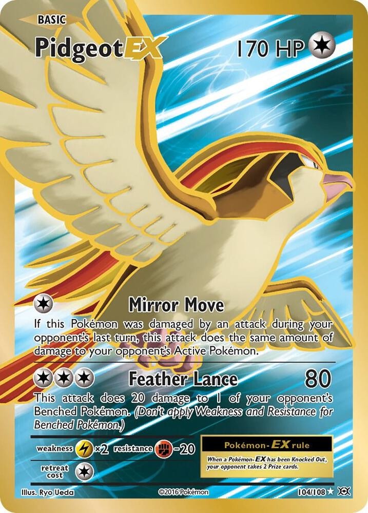 Pidgeot EX Full Art