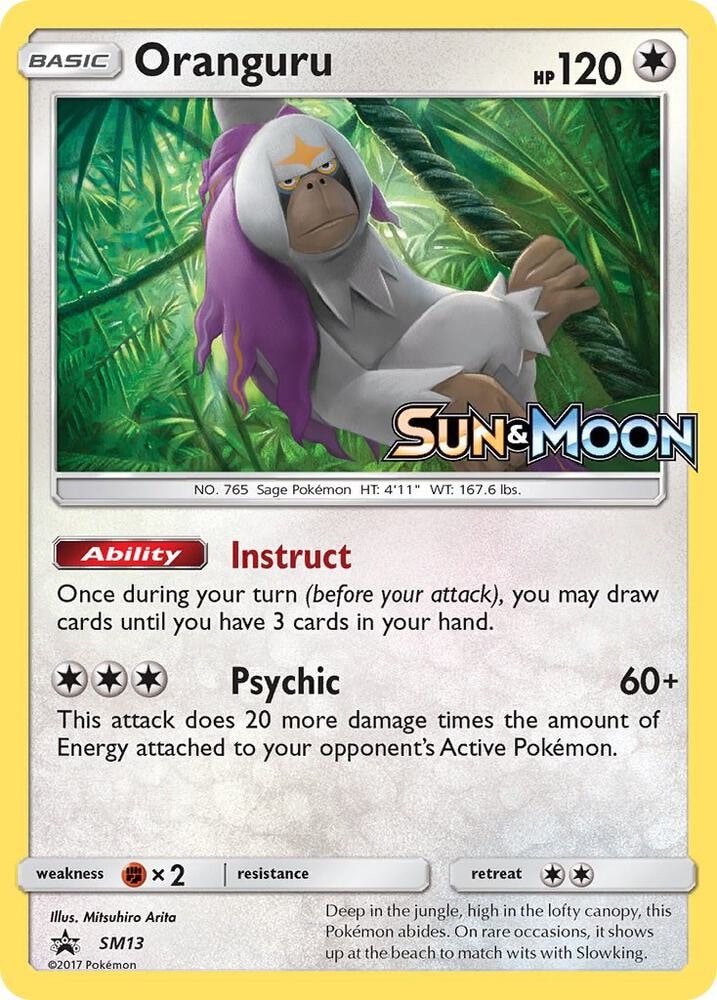 Oranguru SM13 Prerelease