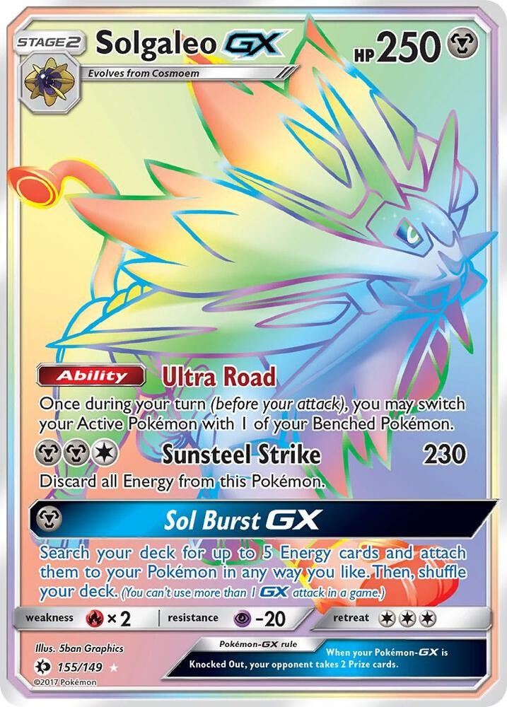 Solgaleo GX Secret