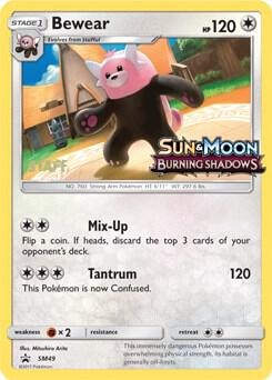 Bewear SM49 Prerelease Staff