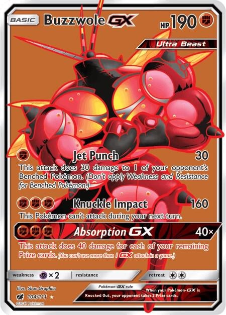 Buzzwole GX Full Art