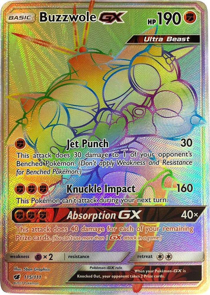 Buzzwole GX Secret