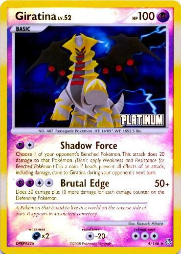 Giratina 4 146 Platinum